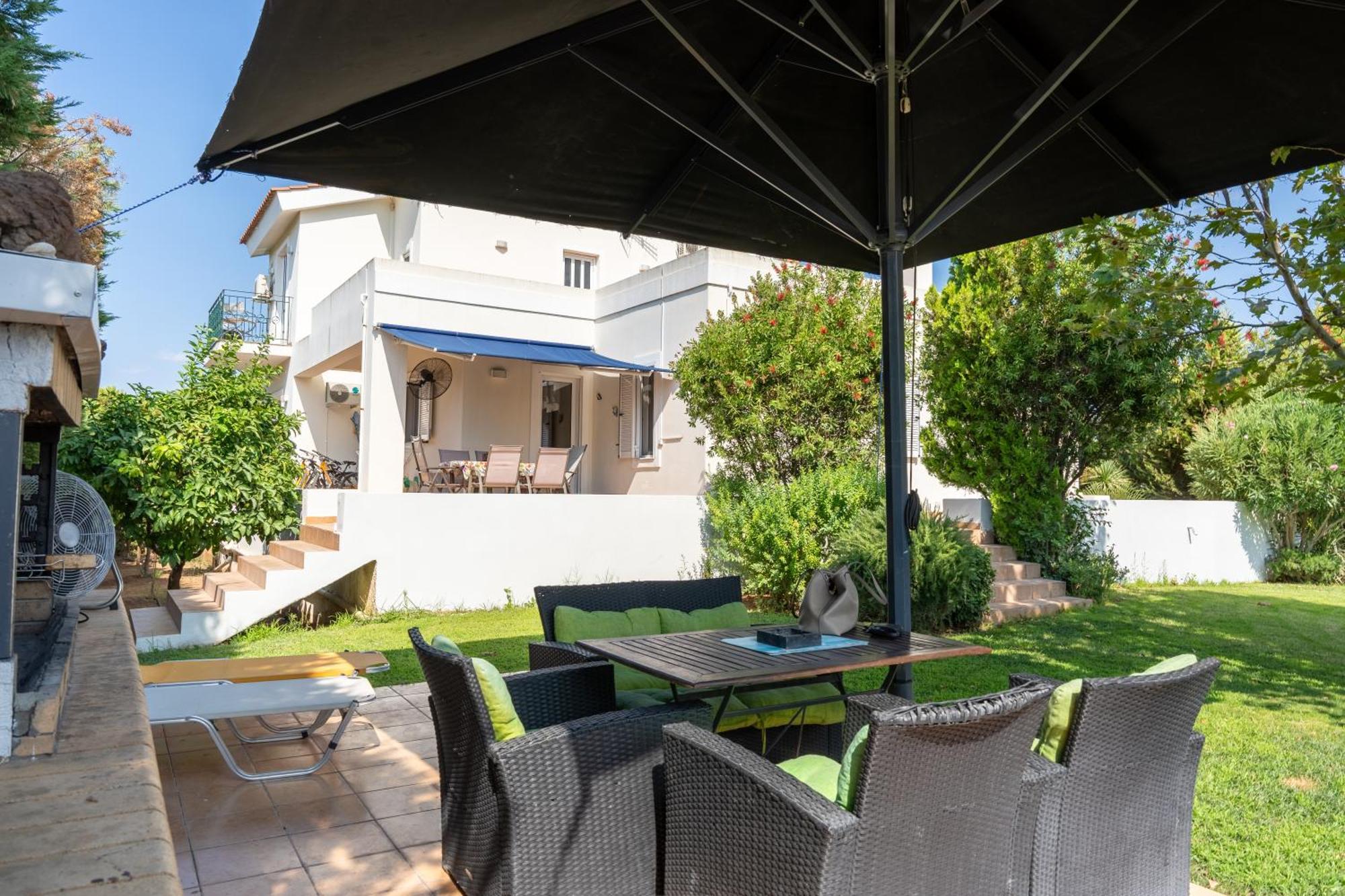 Beautiful Summer Villa In Chalkoutsi Khalkoutsion Екстериор снимка