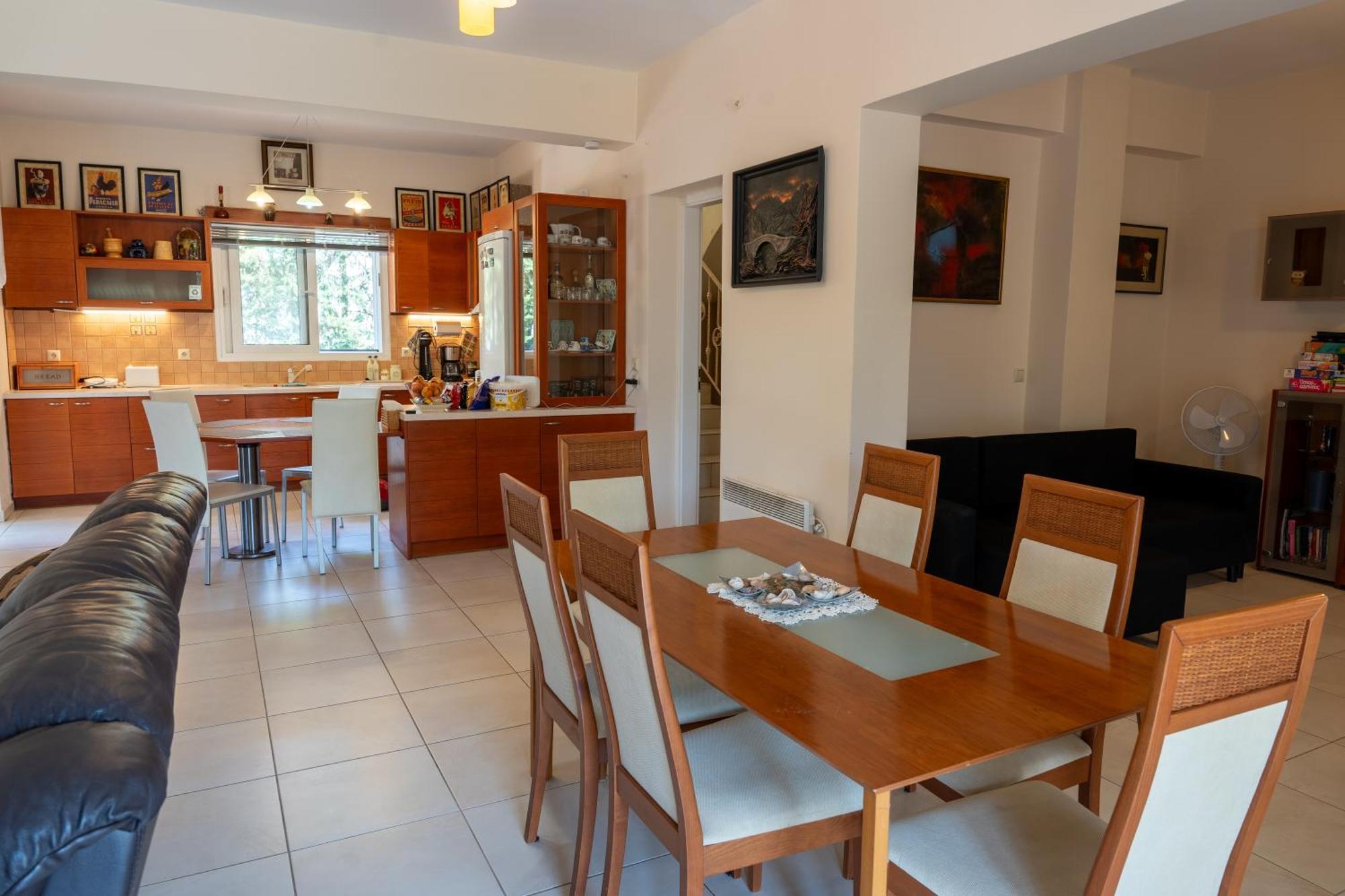 Beautiful Summer Villa In Chalkoutsi Khalkoutsion Екстериор снимка